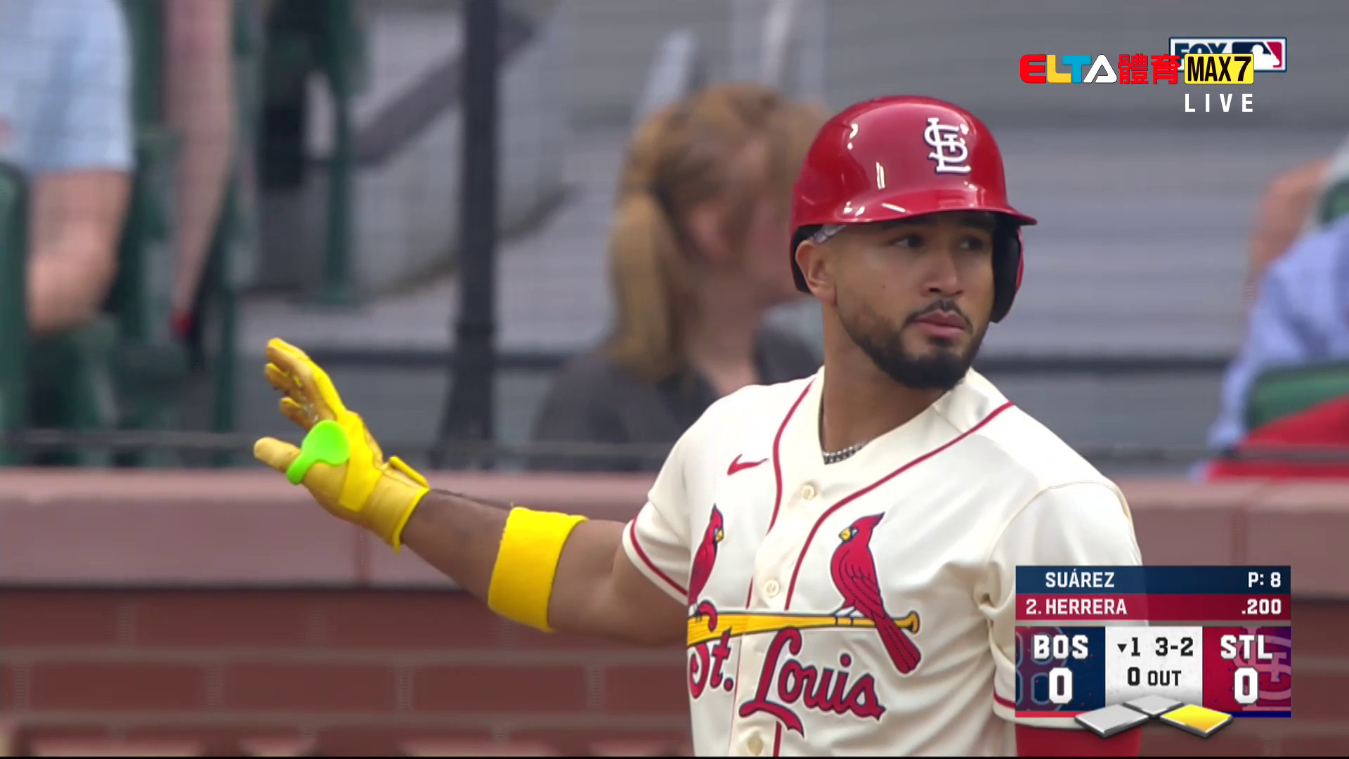 4/12 MLB 紅襪 VS 紅雀(原音)