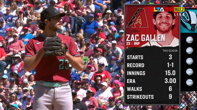 4/13 MLB 響尾蛇 VS 費城人(原音)