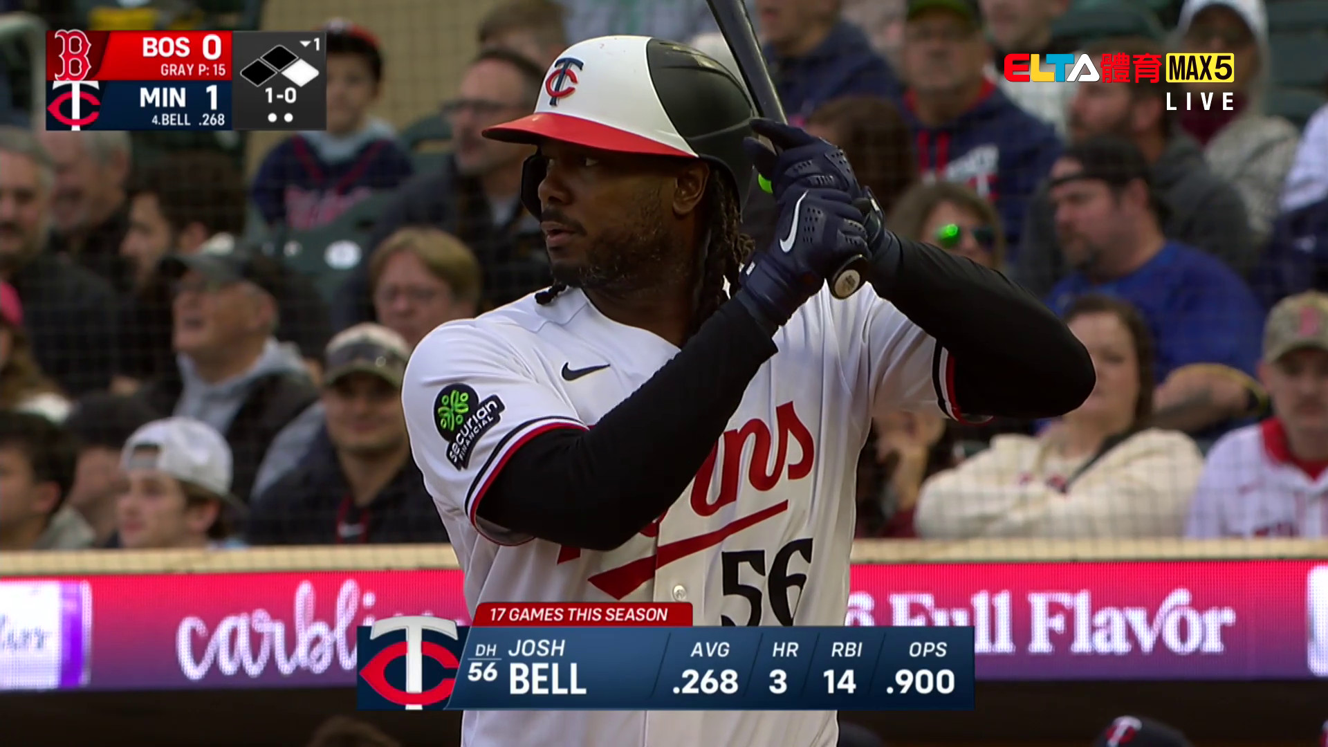 4/15 MLB 紅襪 VS 雙城(原音)