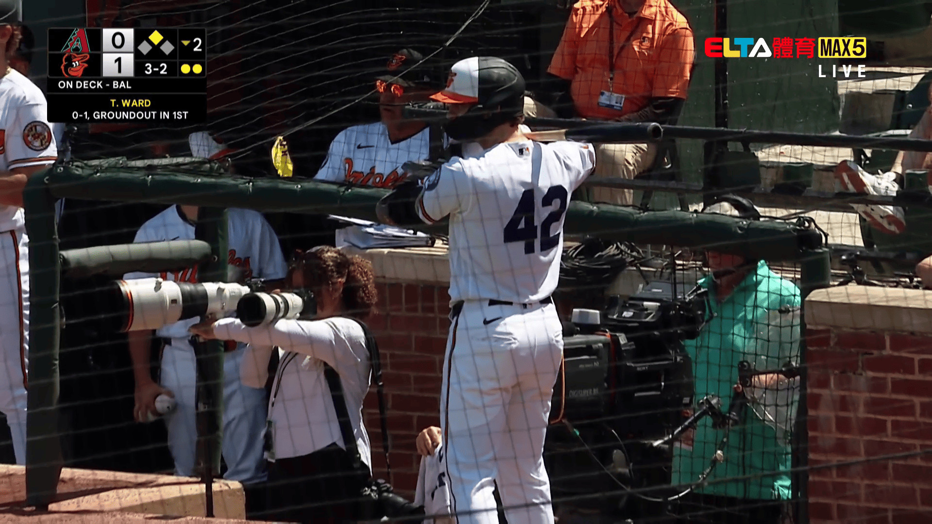 4/16 MLB 響尾蛇 VS 金鶯(原音)