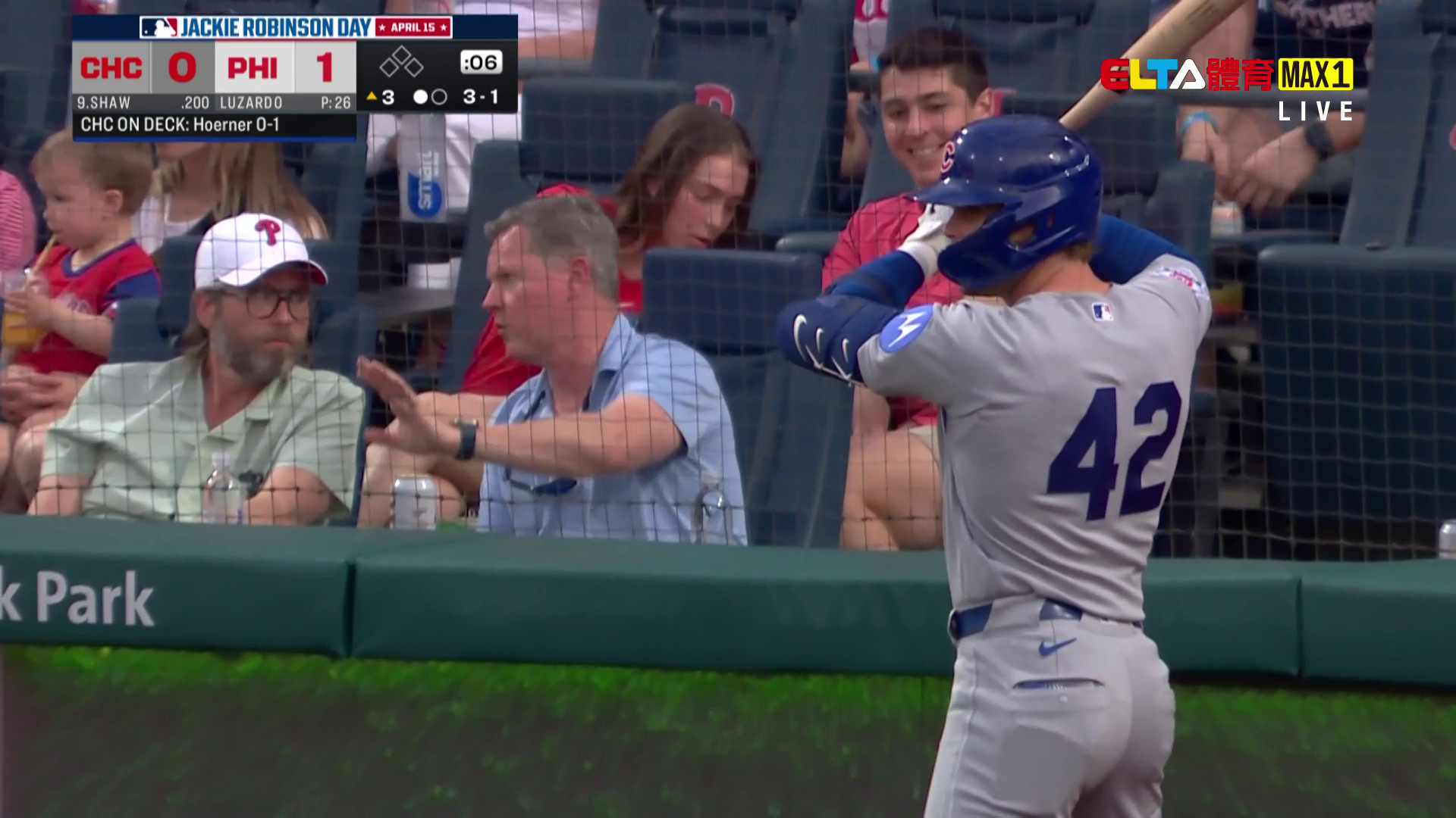 4/16 MLB 小熊 VS 費城人(原音)