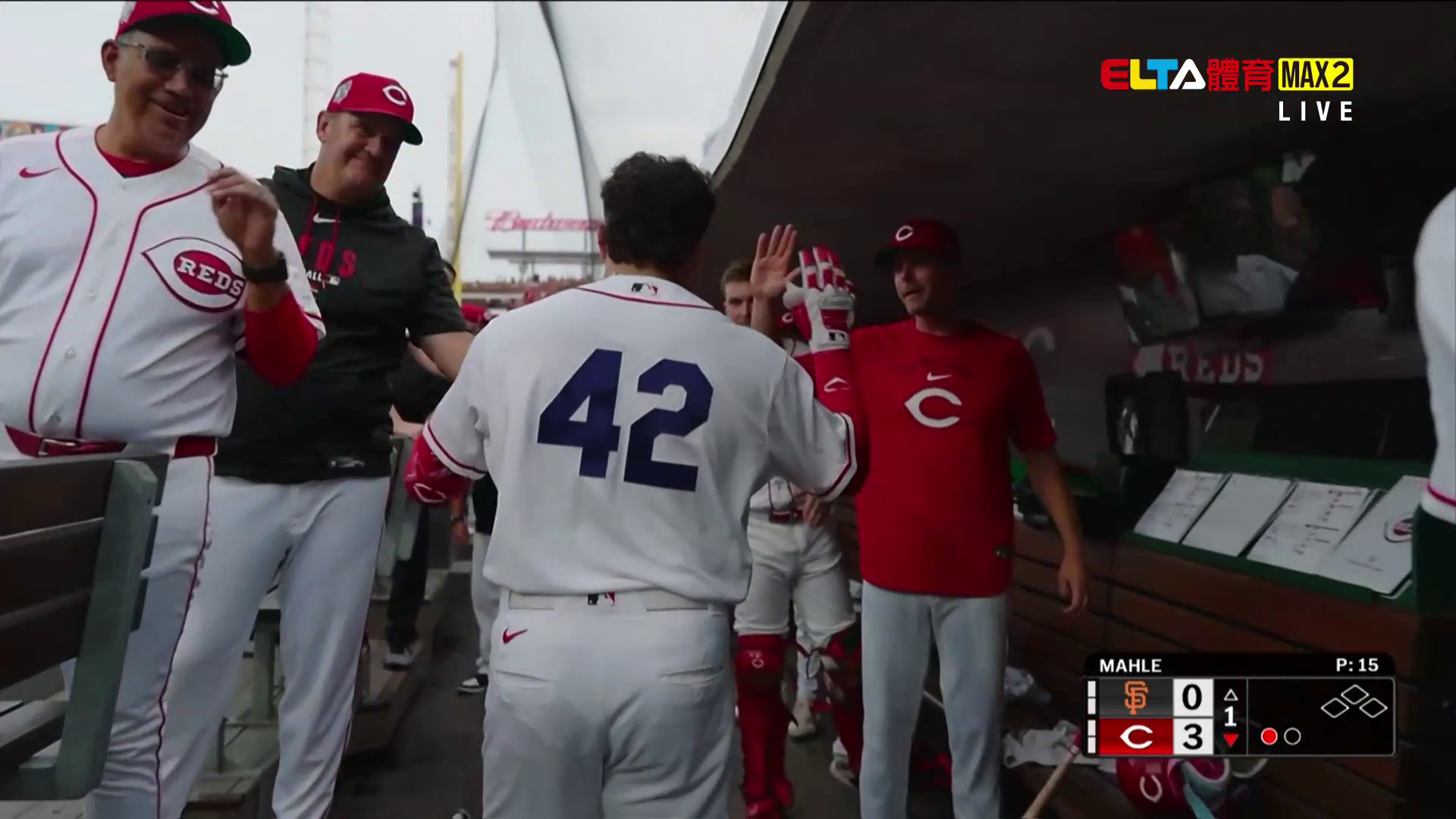 4/16 MLB 巨人 VS 紅人(原音)