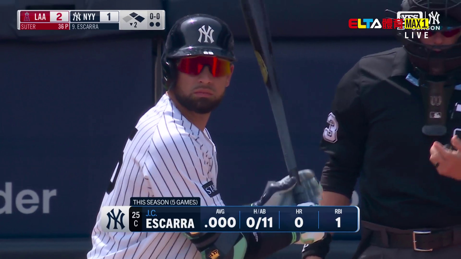 4/17 MLB 天使 VS 洋基(原音) 