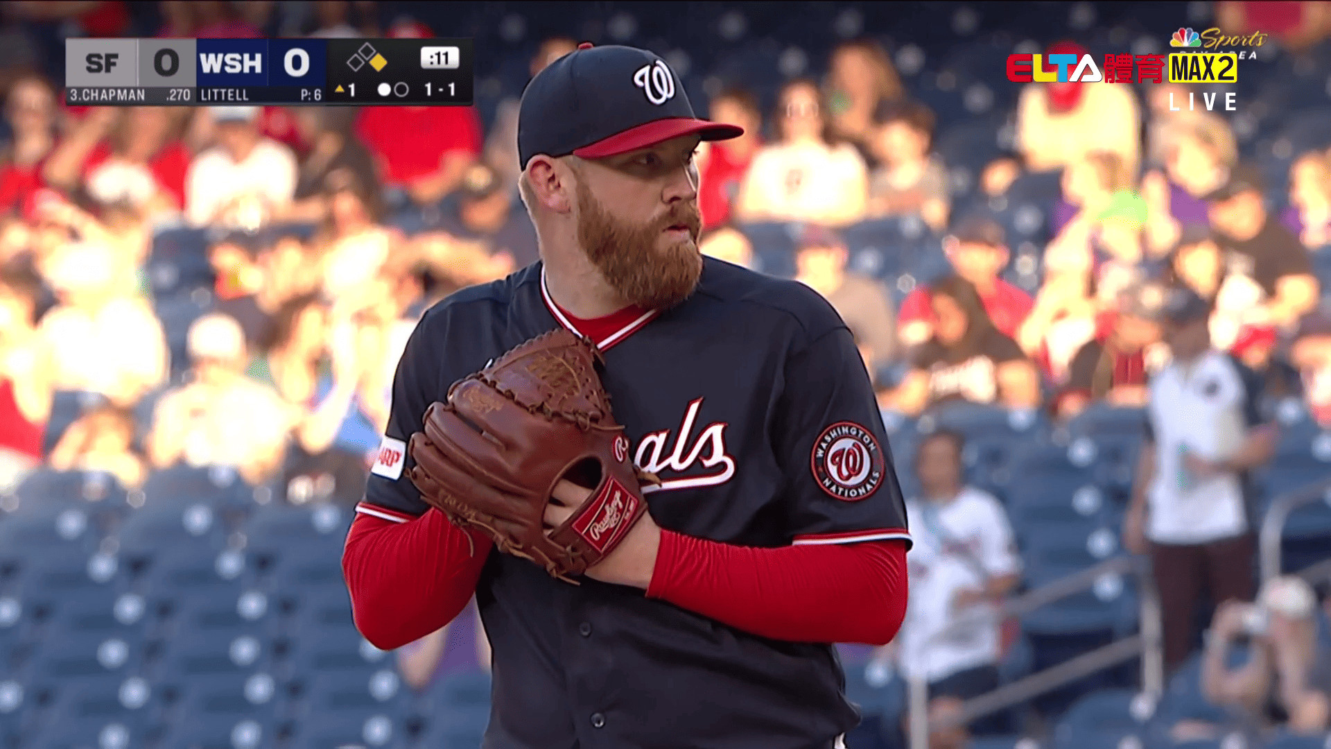 4/18 MLB 巨人 VS 國民(原音)