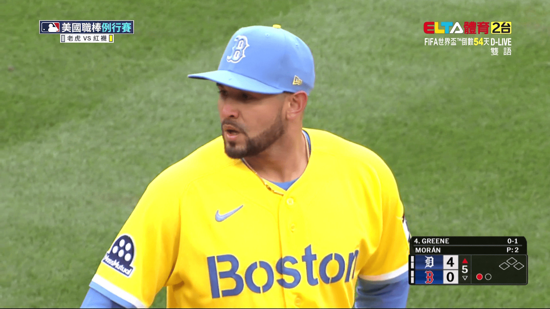 4/19 MLB 老虎 VS 紅襪