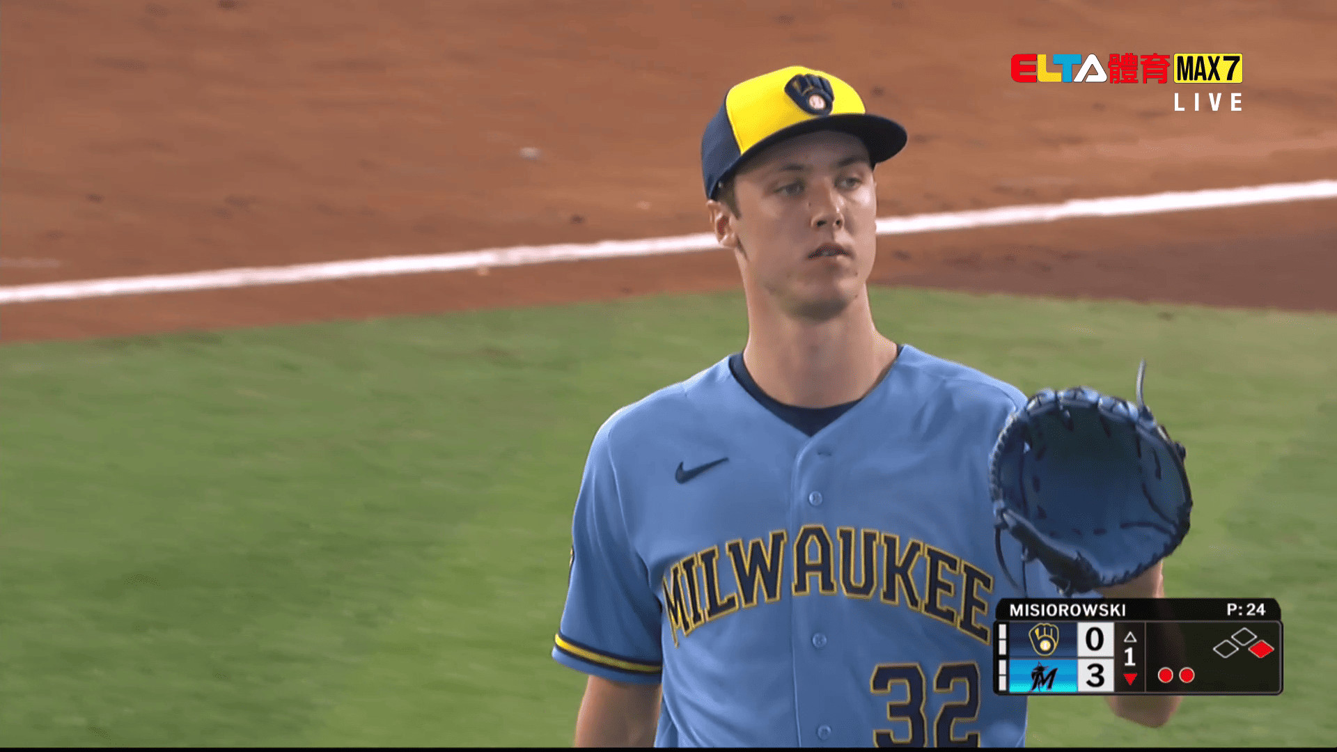 4/20 MLB 釀酒人 VS 馬林魚(原音)