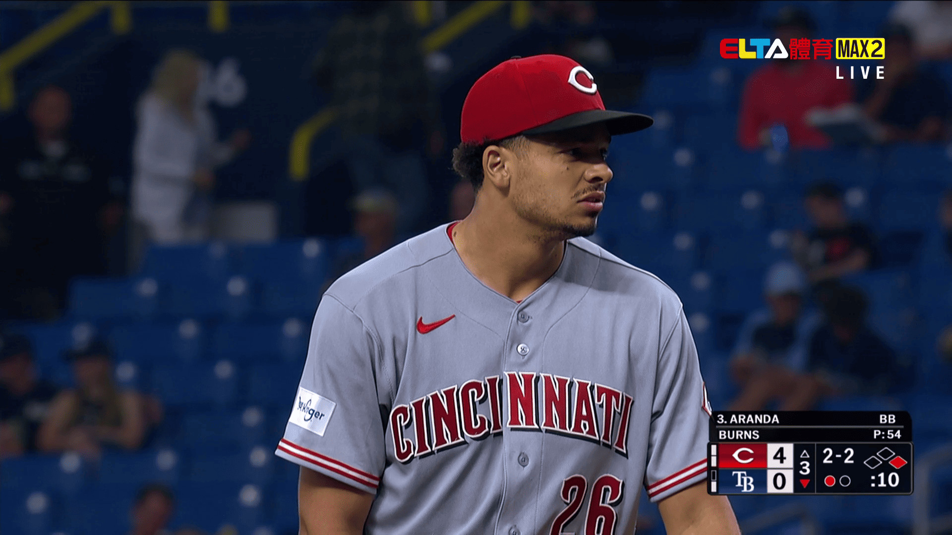 4/22 MLB 紅人 VS 光芒 (原音)