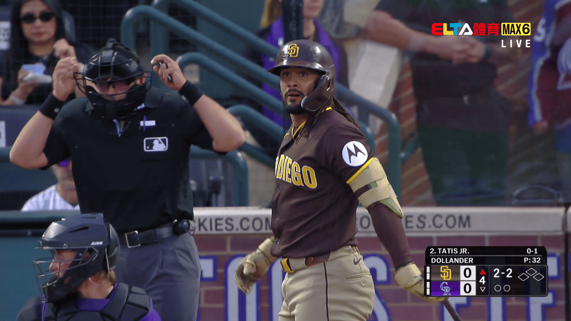 4/22 MLB 教士 VS 洛磯(原音)