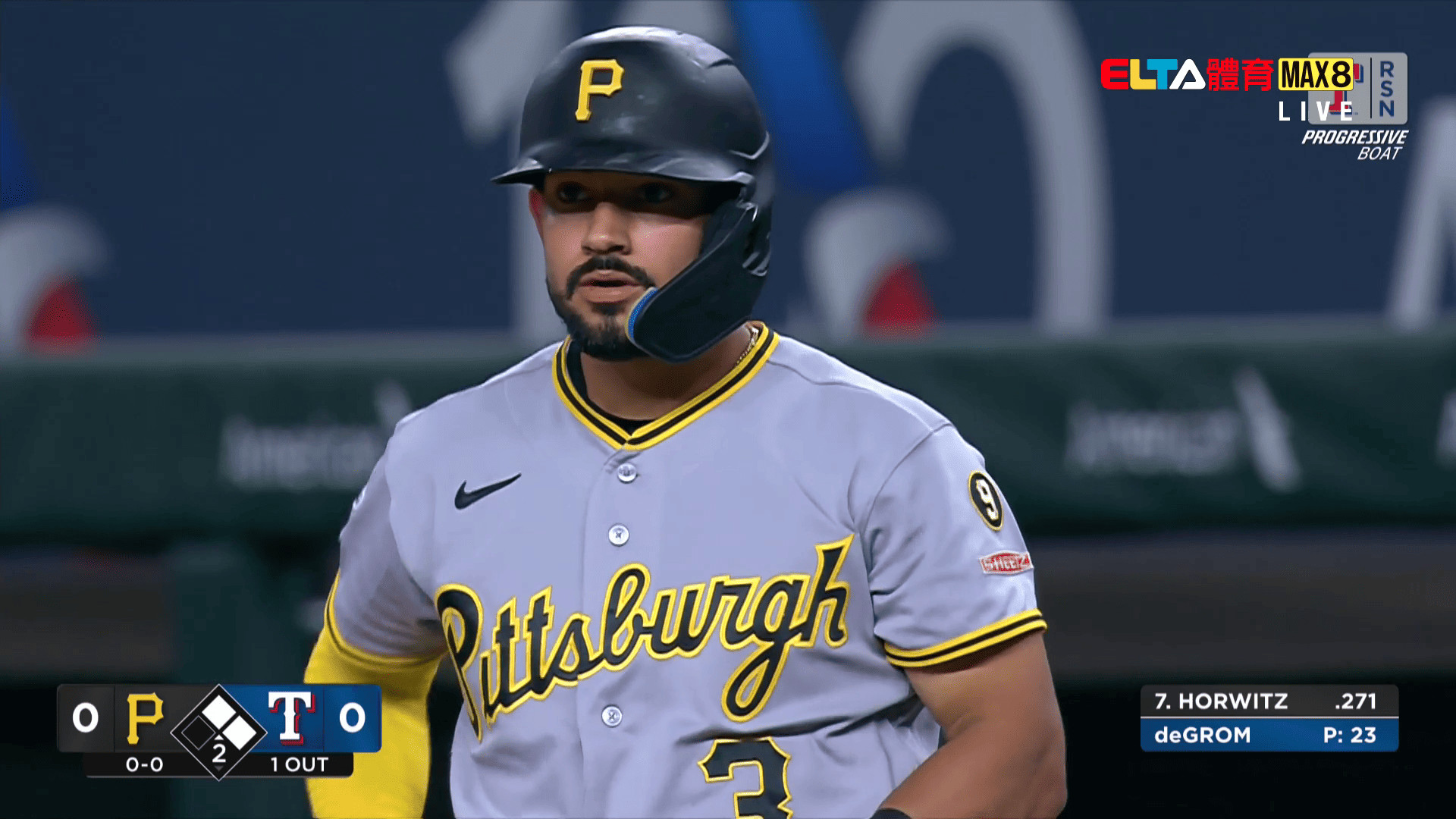 4/24 MLB 海盜 VS 遊騎兵(原音)