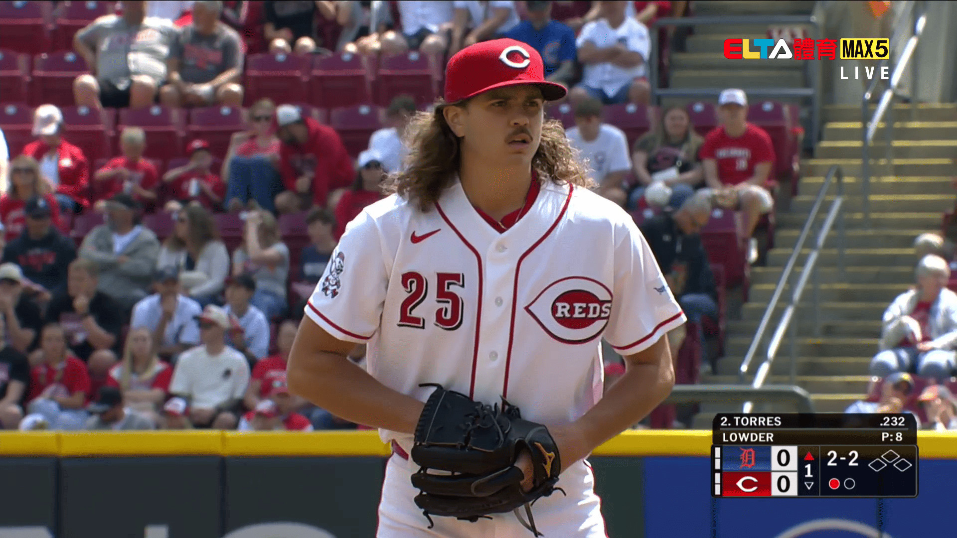 4/27 MLB 老虎 VS 紅人 李灝宇代打(原音)