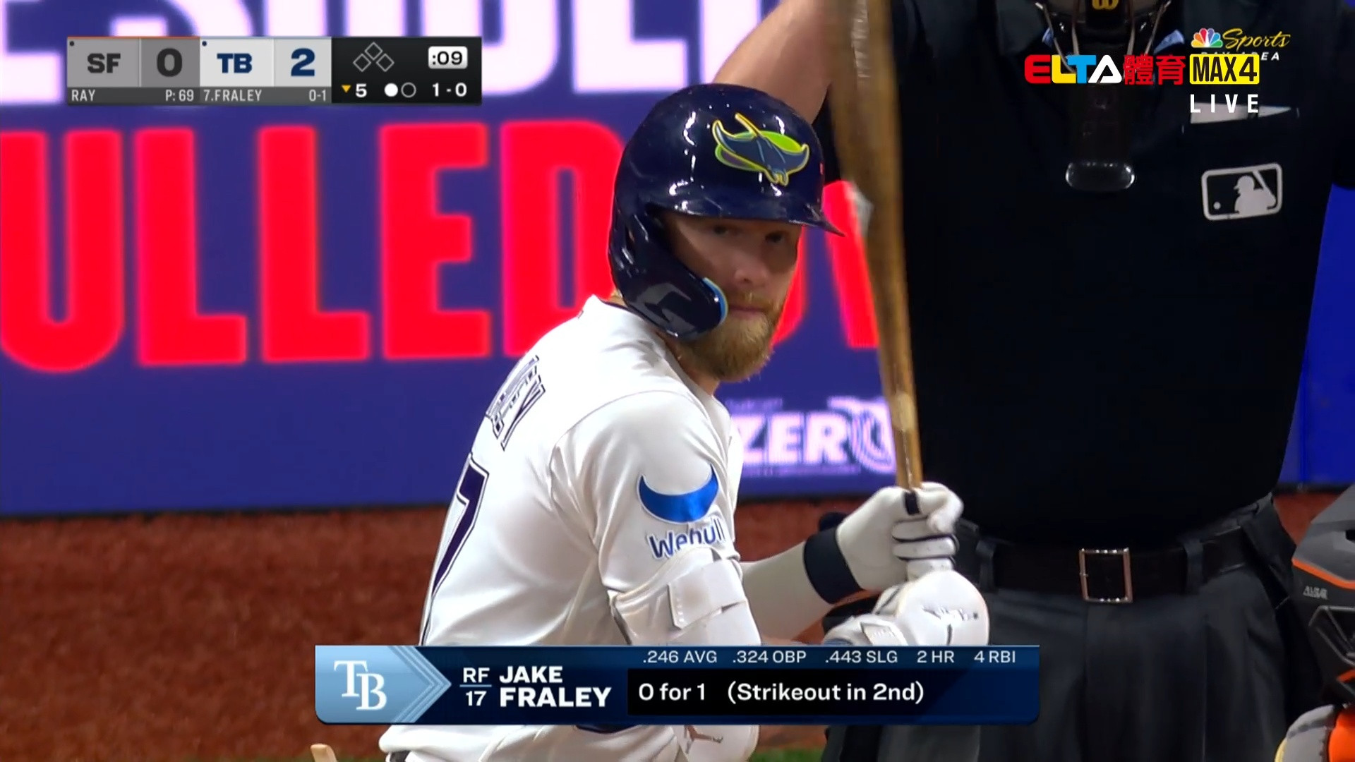 5/2 MLB 巨人 VS 光芒(原音)