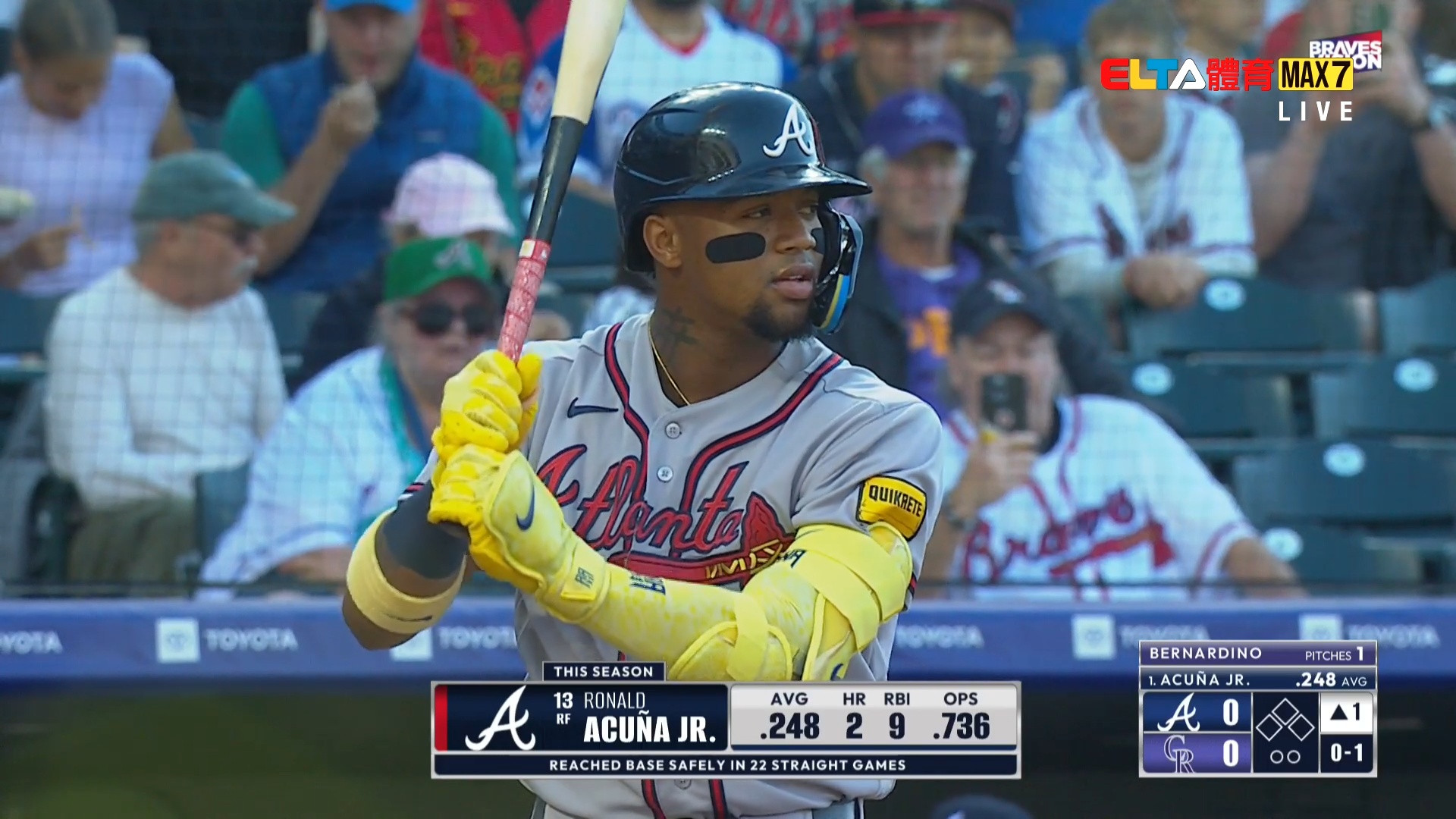 5/3 MLB 勇士 VS 洛磯  (原音)