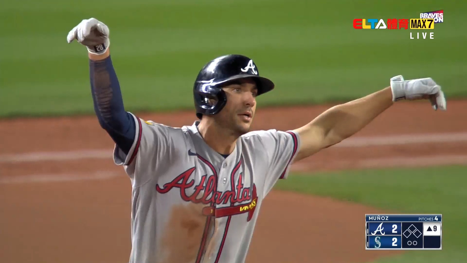 5/6 MLB 勇士 VS 水手 (原音)