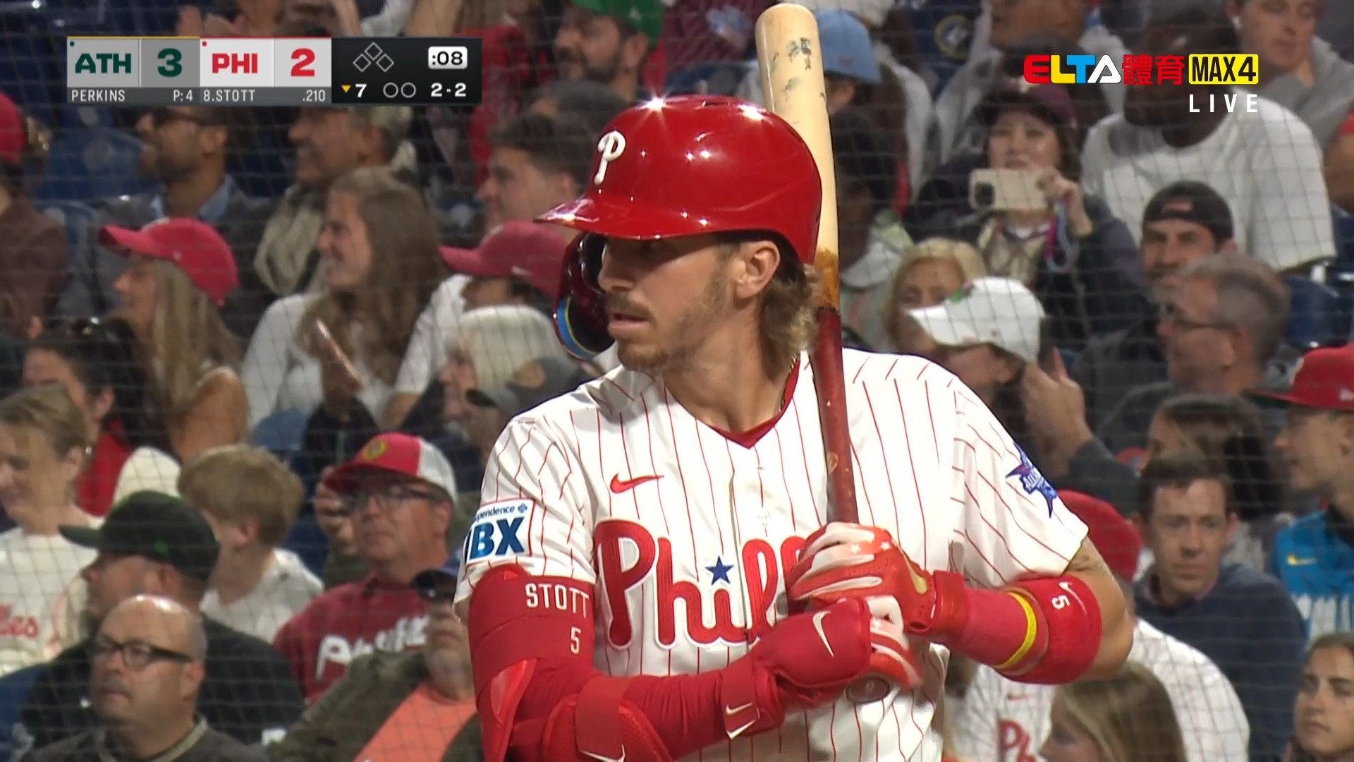 5/7 MLB 運動家 VS 費城人 (原音)