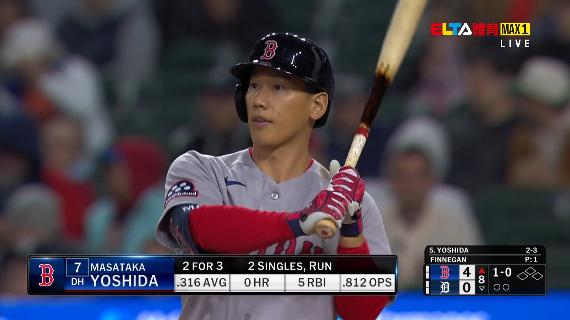 5/7 MLB 紅襪 VS 老虎 (原音)
