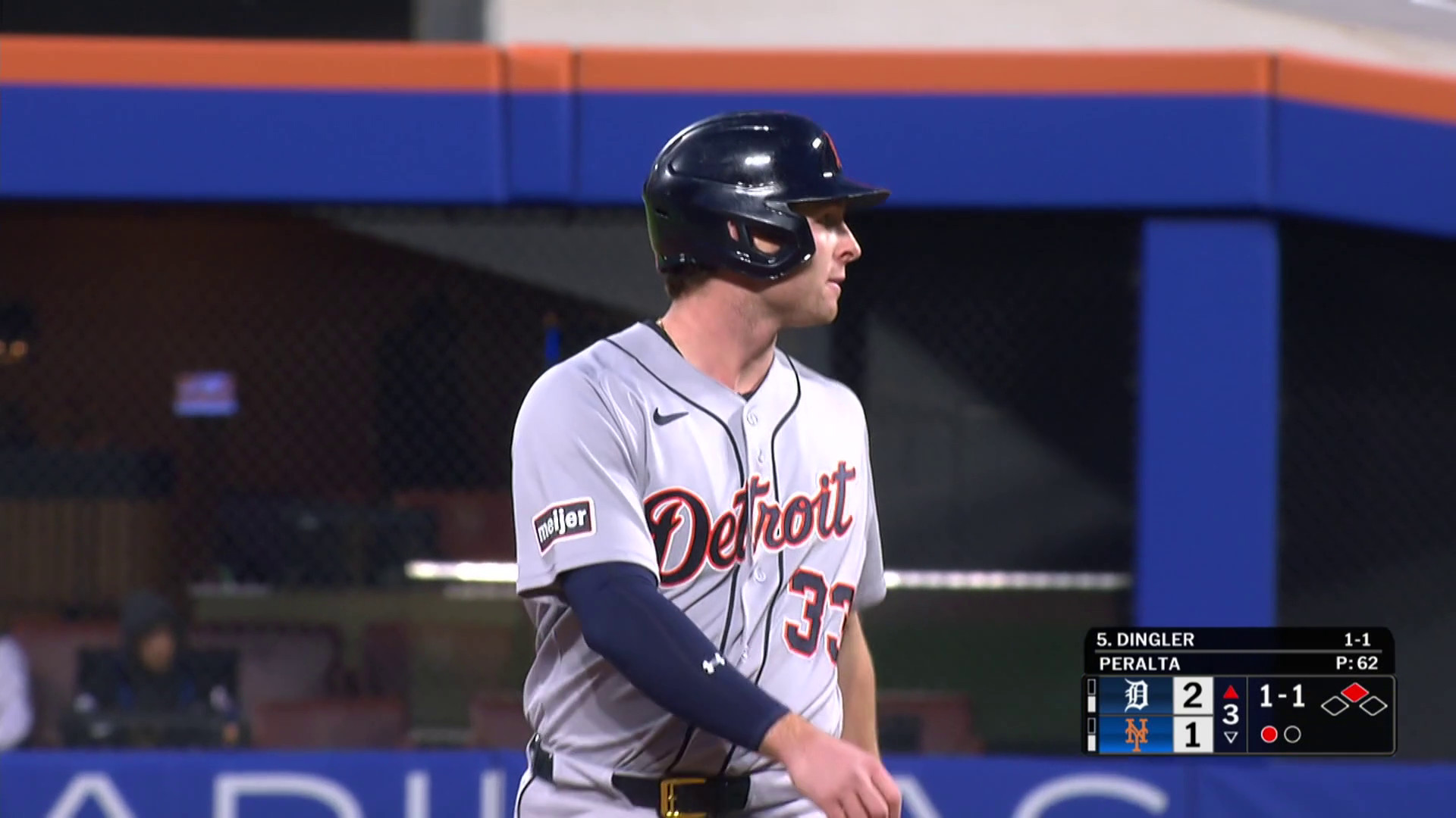 5/13 MLB 老虎 VS 大都會 李灝宇出賽 (原音)