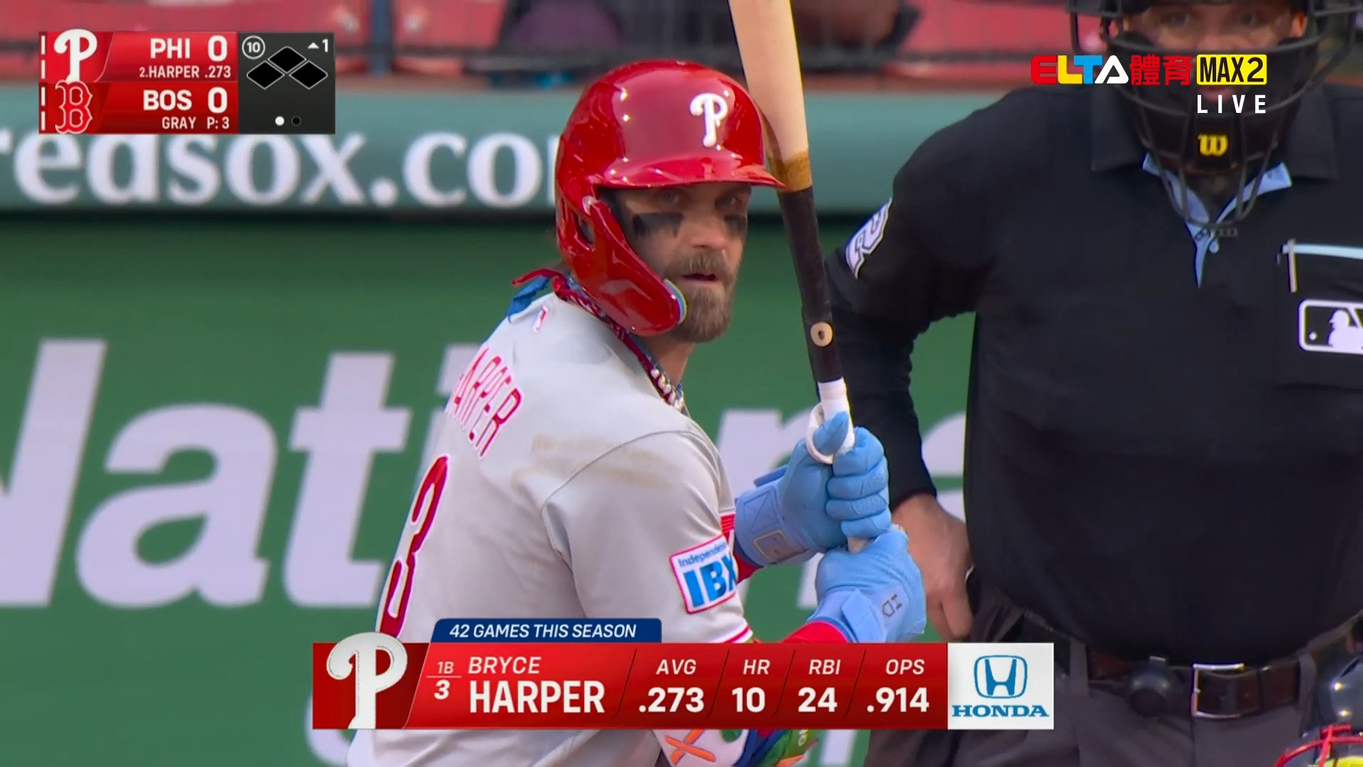 5/14 MLB 費城人 VS 紅襪 (原音)