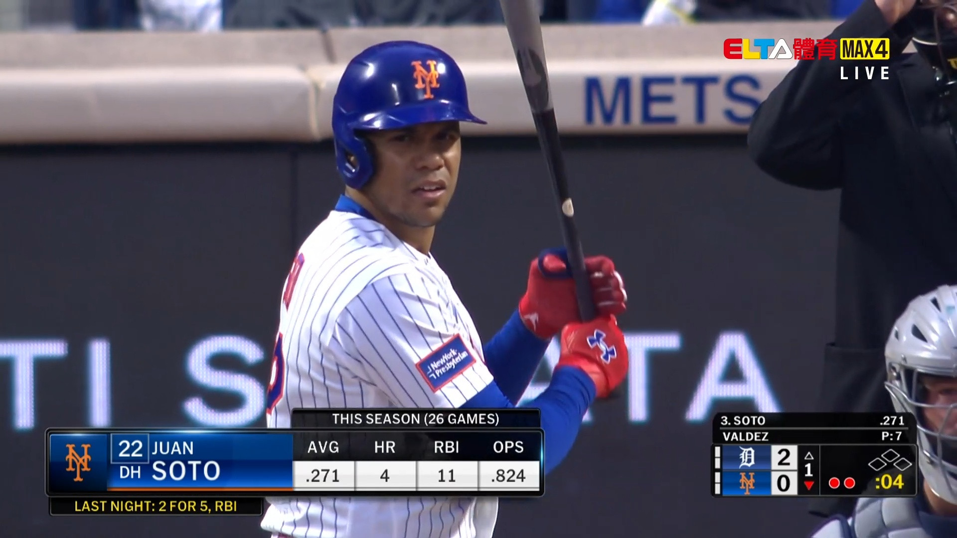 5/14 MLB 老虎 VS 大都會 (原音)