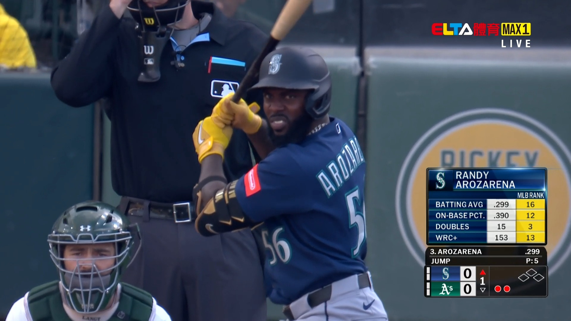 5/27 MLB 水手 VS 運動家 (原音)