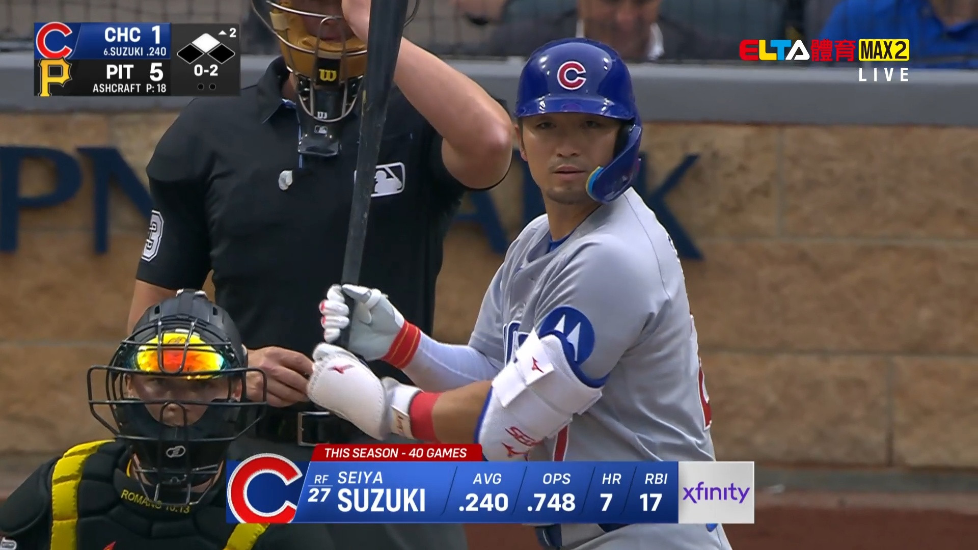 5/27 MLB 小熊 VS 海盜 (原音)