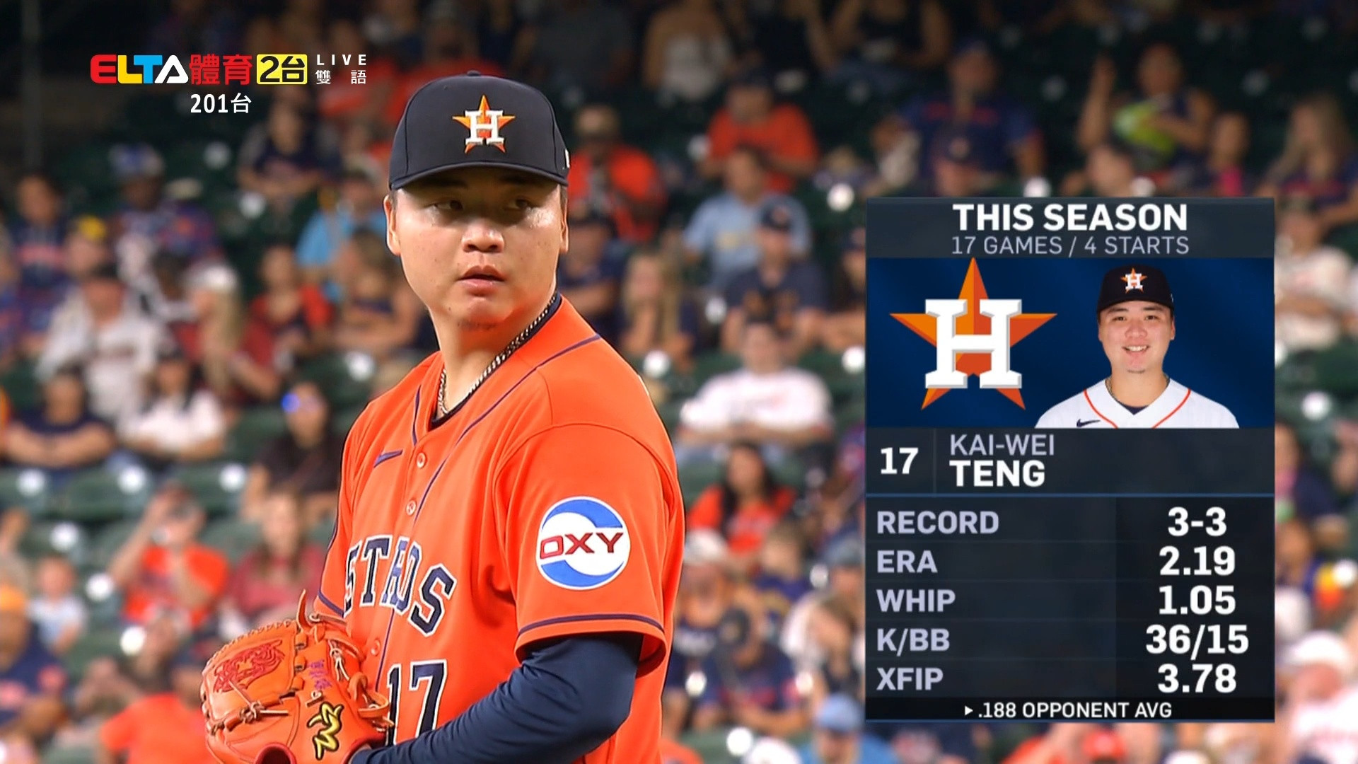 5/30 釀酒人 VS 太空人 鄧愷威先發 