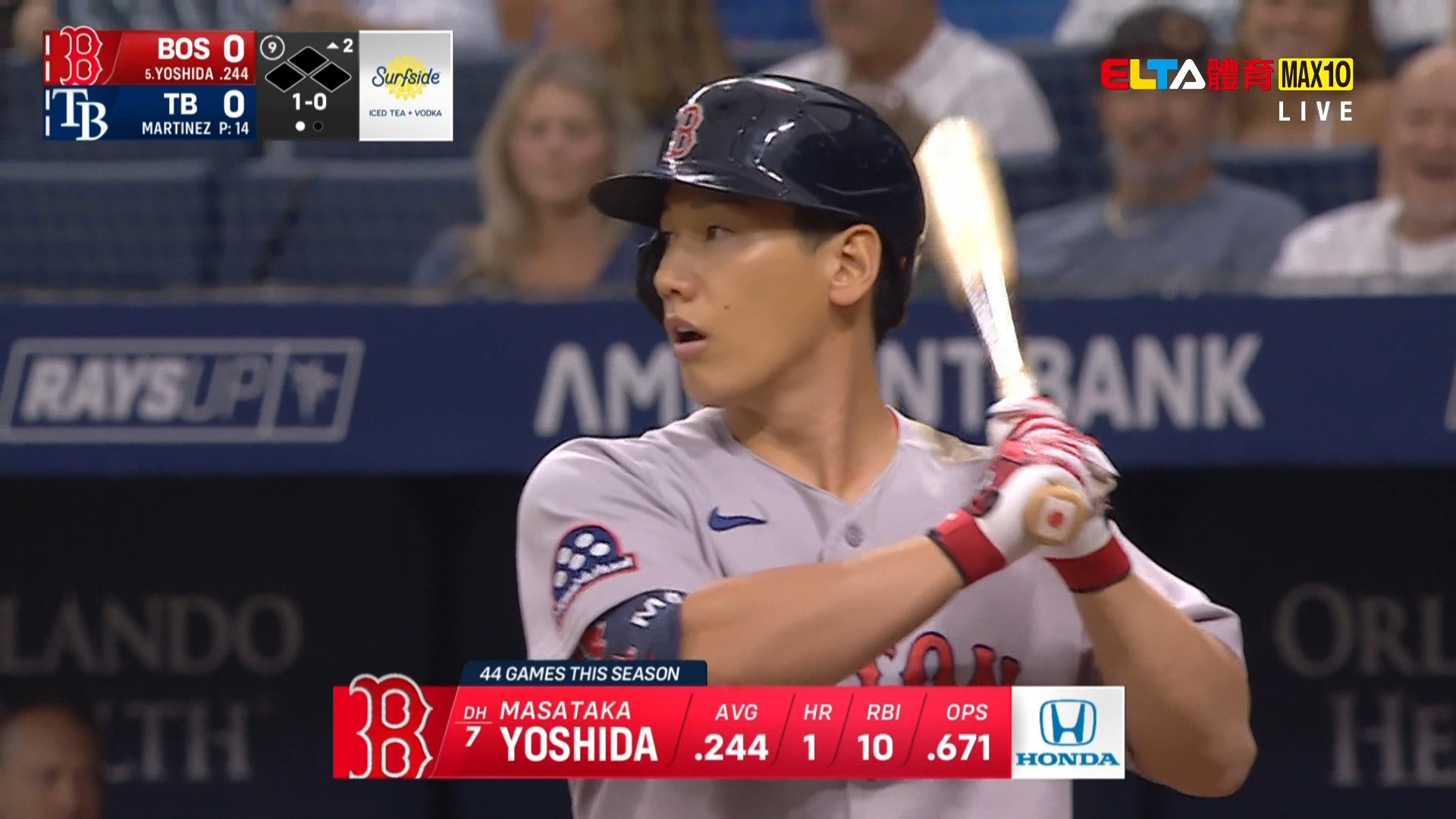 6/10 紅襪 VS 光芒 (原音)