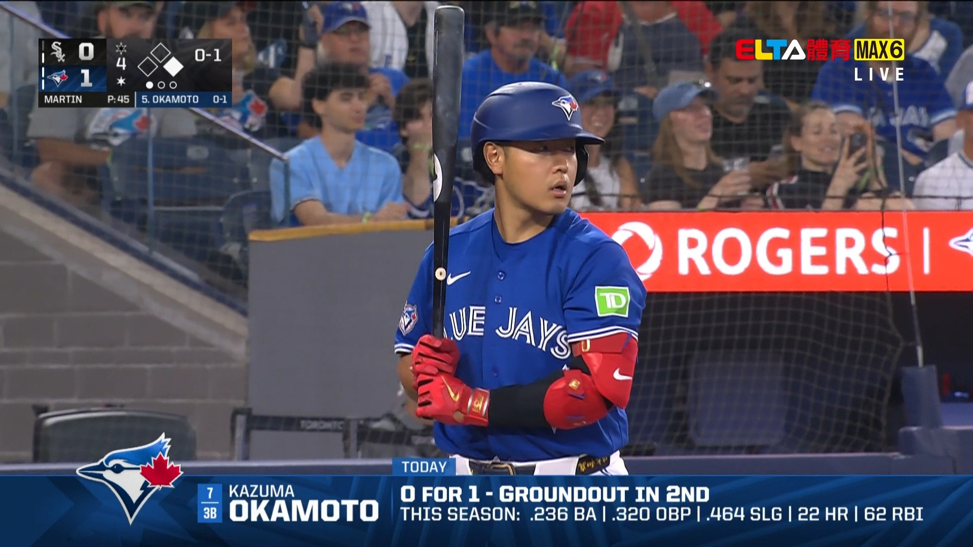 7/19 白襪 VS 藍鳥 (原音)