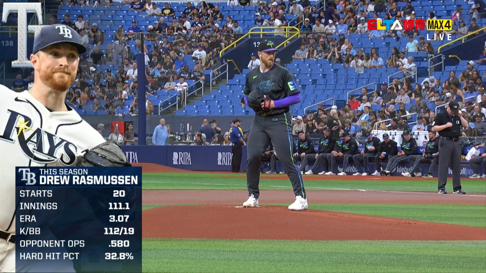 8/2 白襪 VS 光芒 (原音)
