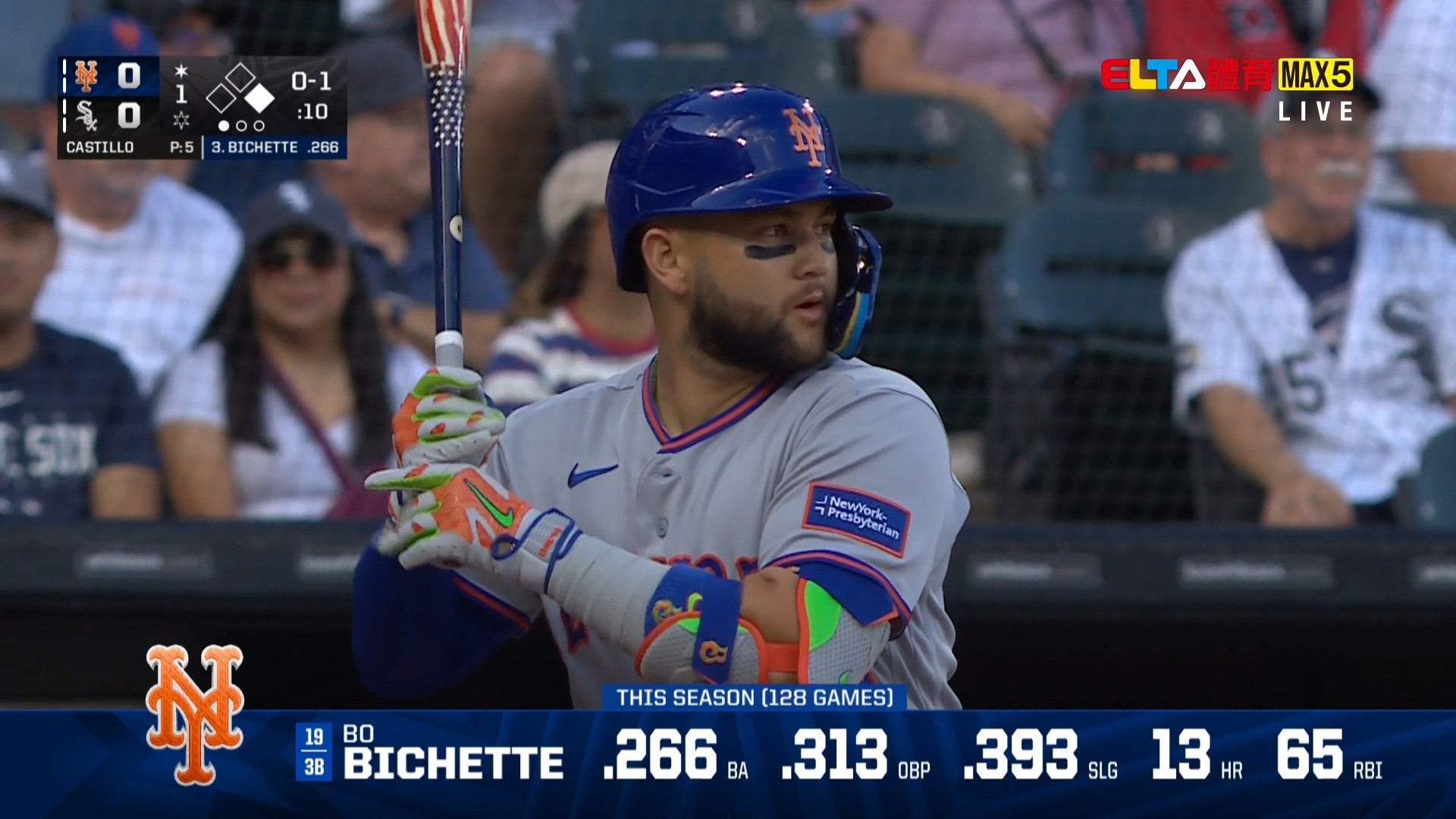 8/23 大都會 VS 白襪(原音)