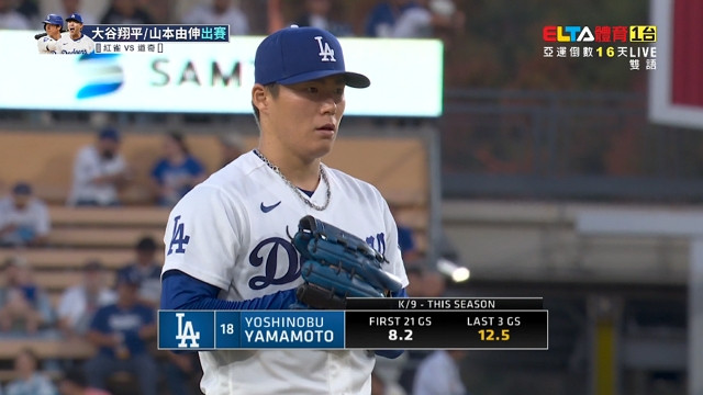 9/3 紅雀 VS 道奇 山本由伸先發