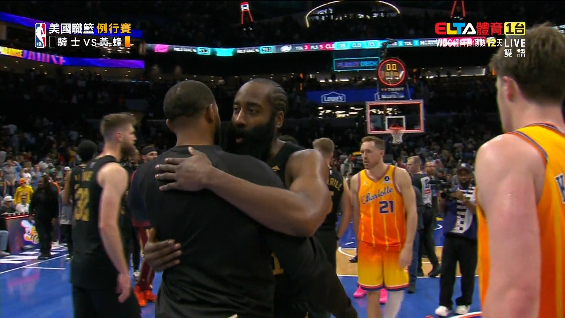 2/21 NBA 騎士 VS 黃蜂 例行賽