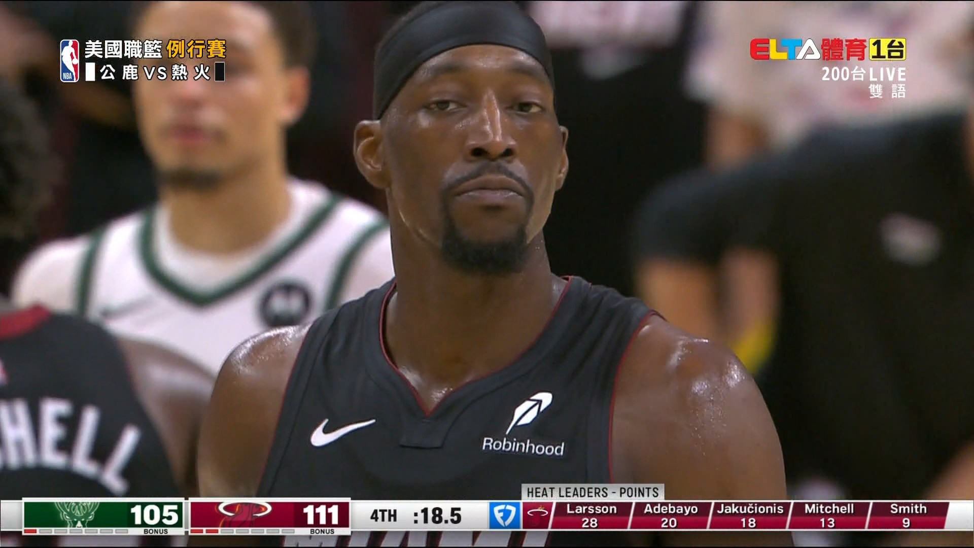 3/13 NBA 公鹿 VS 熱火 例行賽