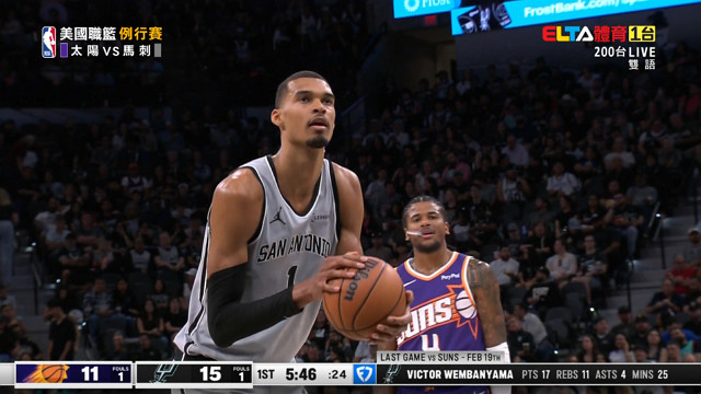3/20 NBA 太陽 VS 馬刺