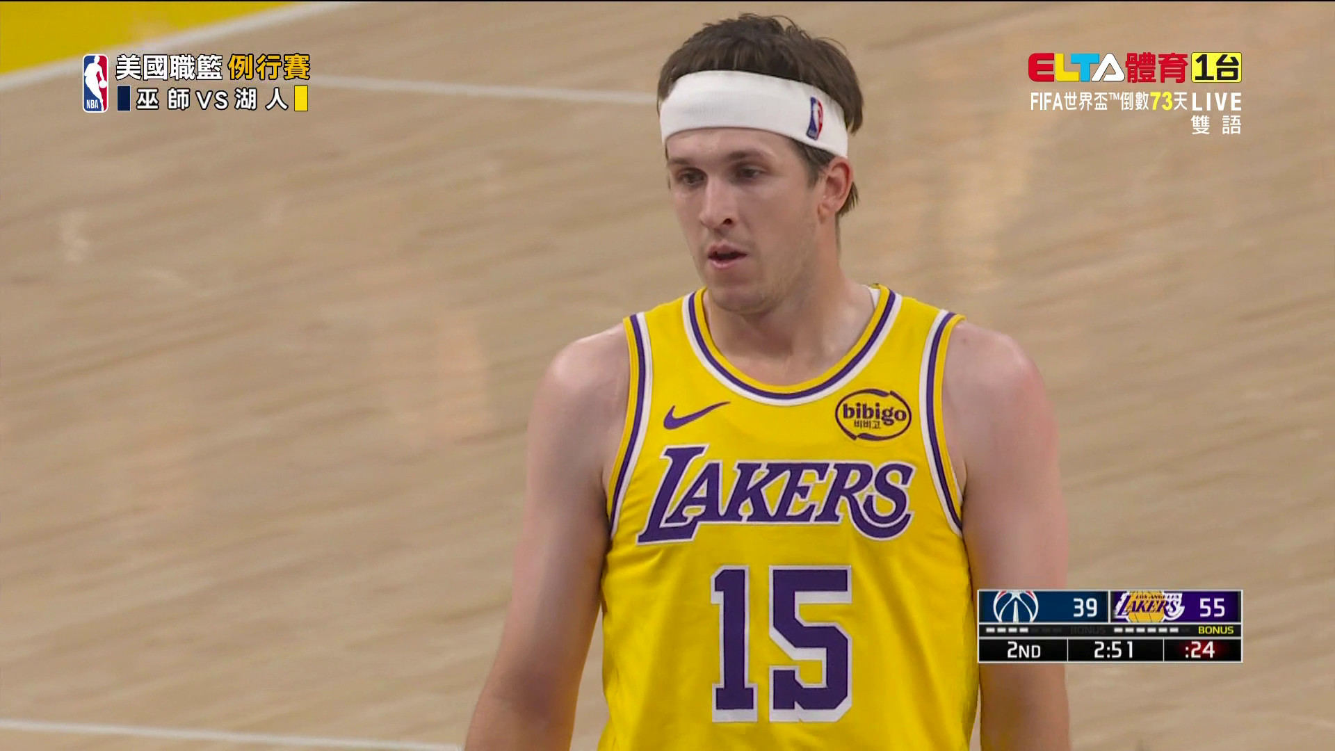 3/31 NBA 巫師 VS 湖人