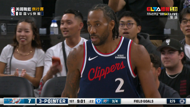 4/9 NBA 雷霆 VS 快艇