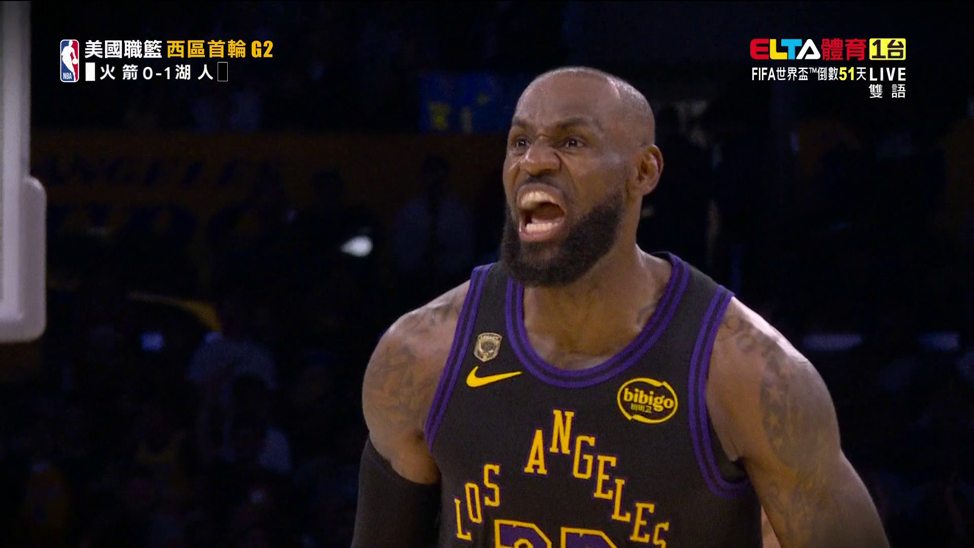 4/22 NBA 火箭 VS 湖人 4/22 西區首輪G2 