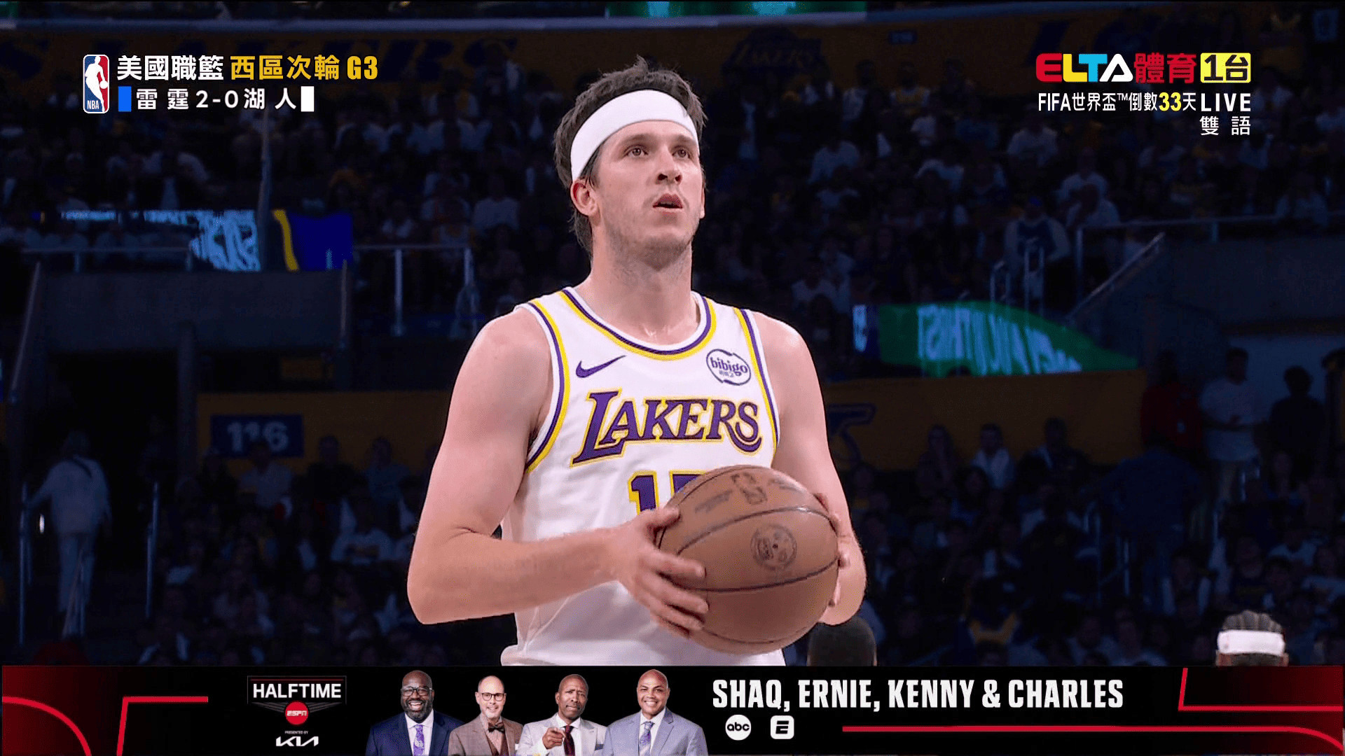 5/10 NBA雷霆 VS 湖人 西區次輪G3