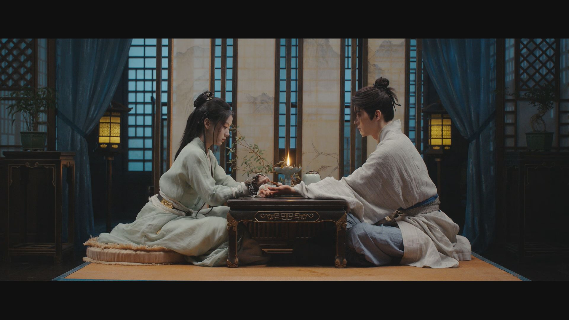 江湖夜雨十年燈