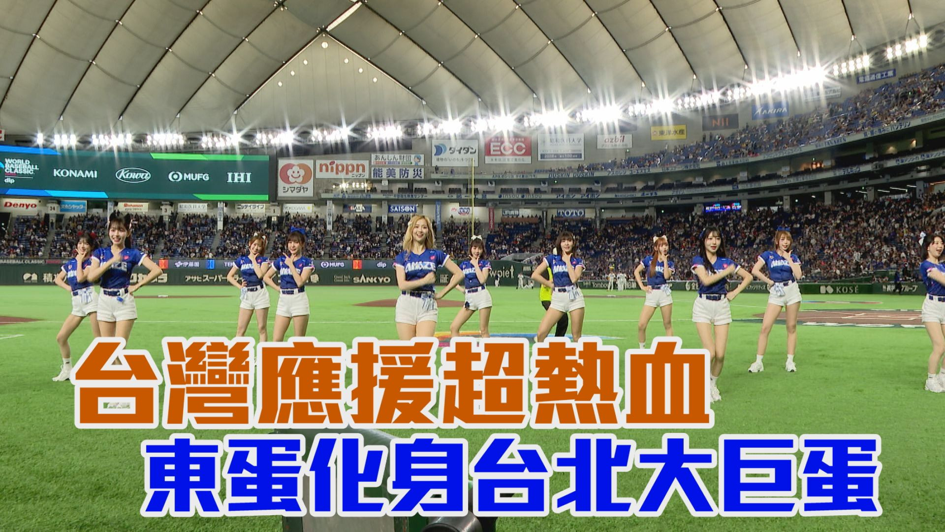 3/7 台灣應援超熱血 東蛋化身台北大巨蛋