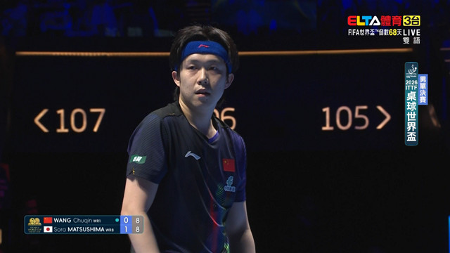 4/5 桌球世界盃 決賽