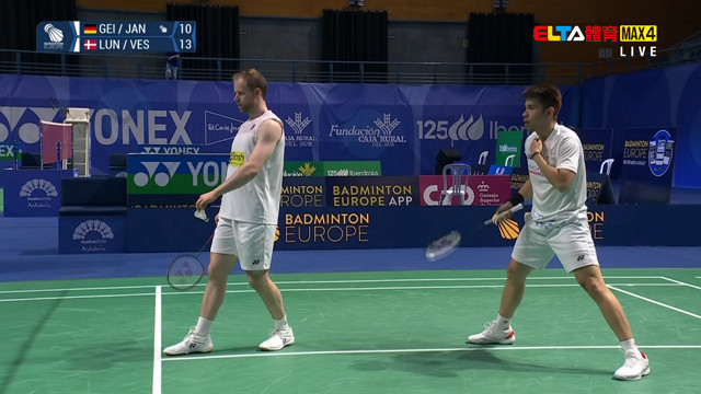 4/10 羽球歐錦賽 八強/四強 (原音)