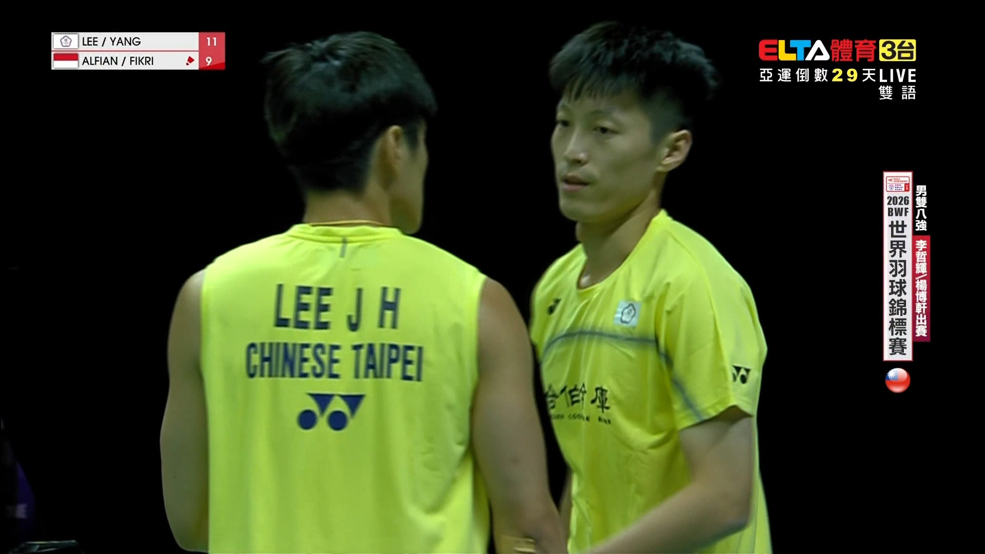 8/21 BWF 世錦賽 八強(下) 場1