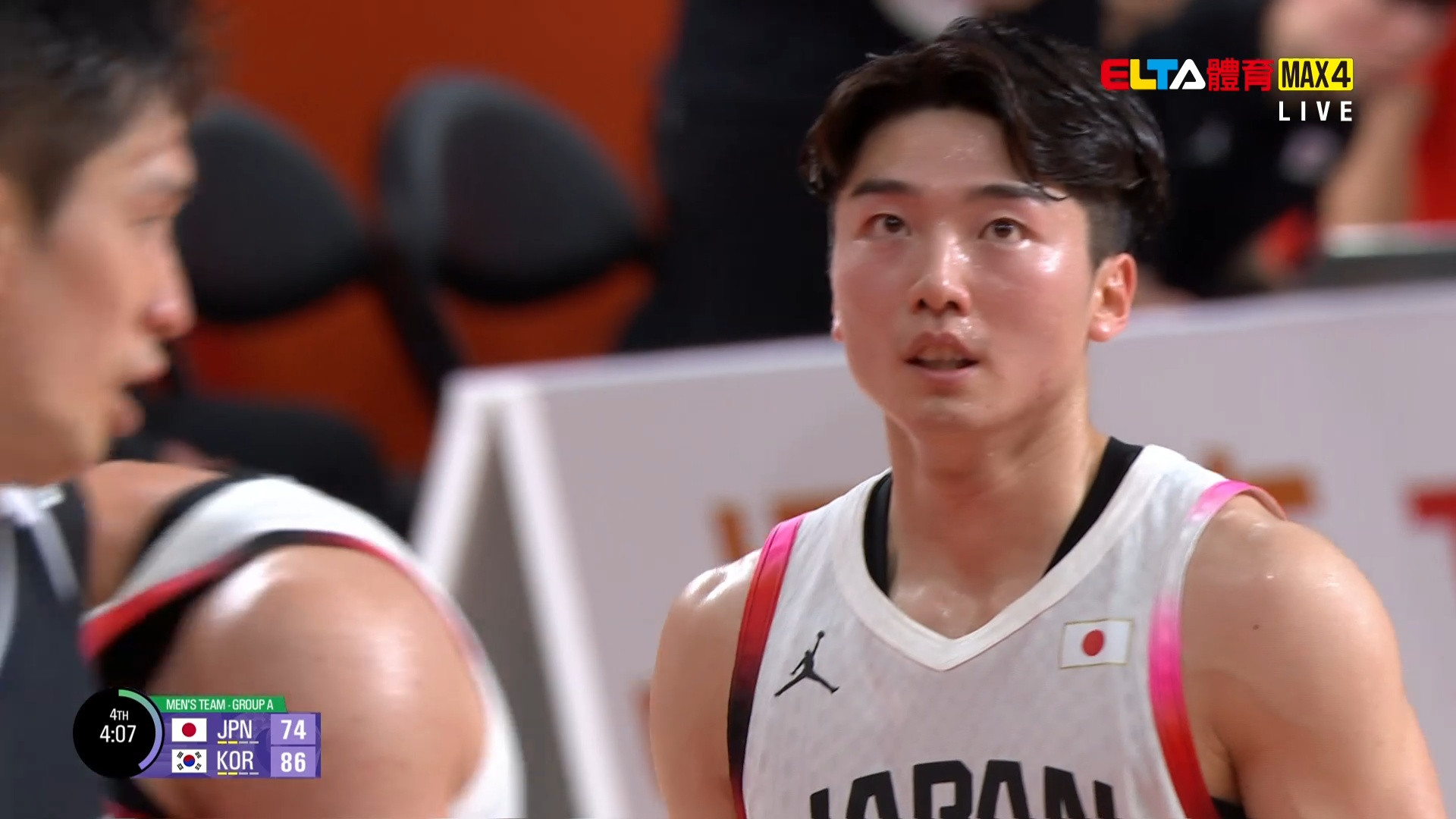 9/13 亞運 日本VS南韓 籃球 男子預賽(原音)