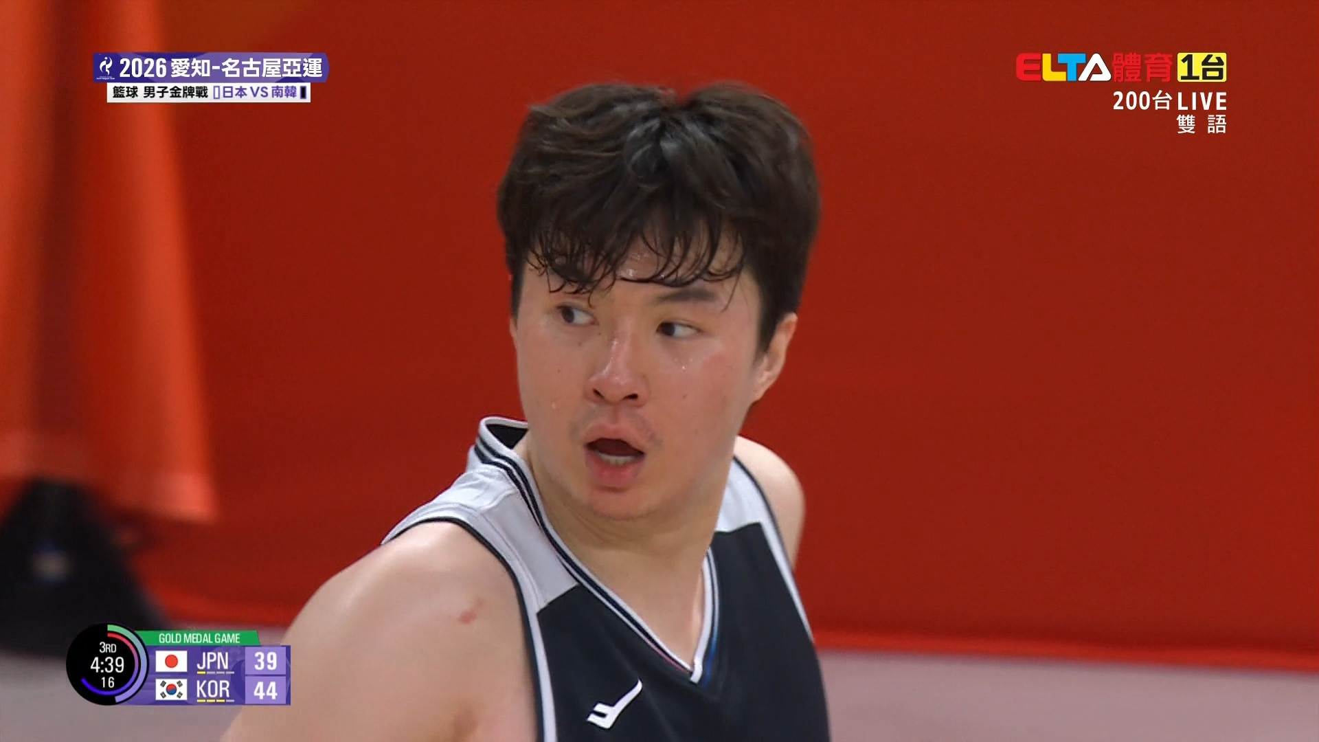 9/20 亞運 日本VS南韓 籃球 男子金牌戰 