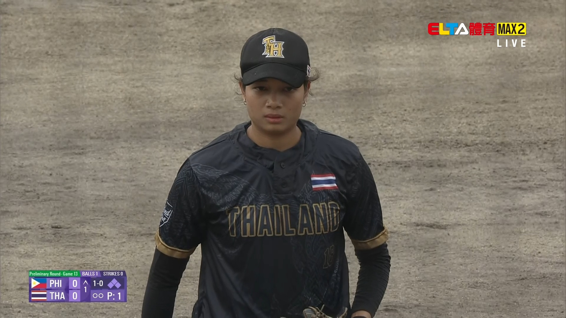 9/29 亞運 菲律賓VS泰國 壘球 預賽(原音)