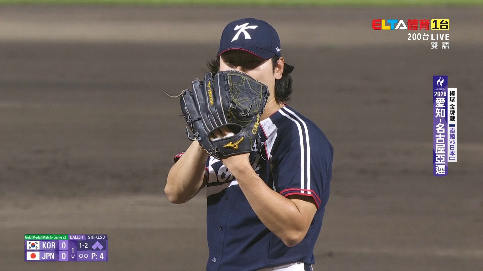 9/27 亞運 南韓VS日本 棒球 金牌戰