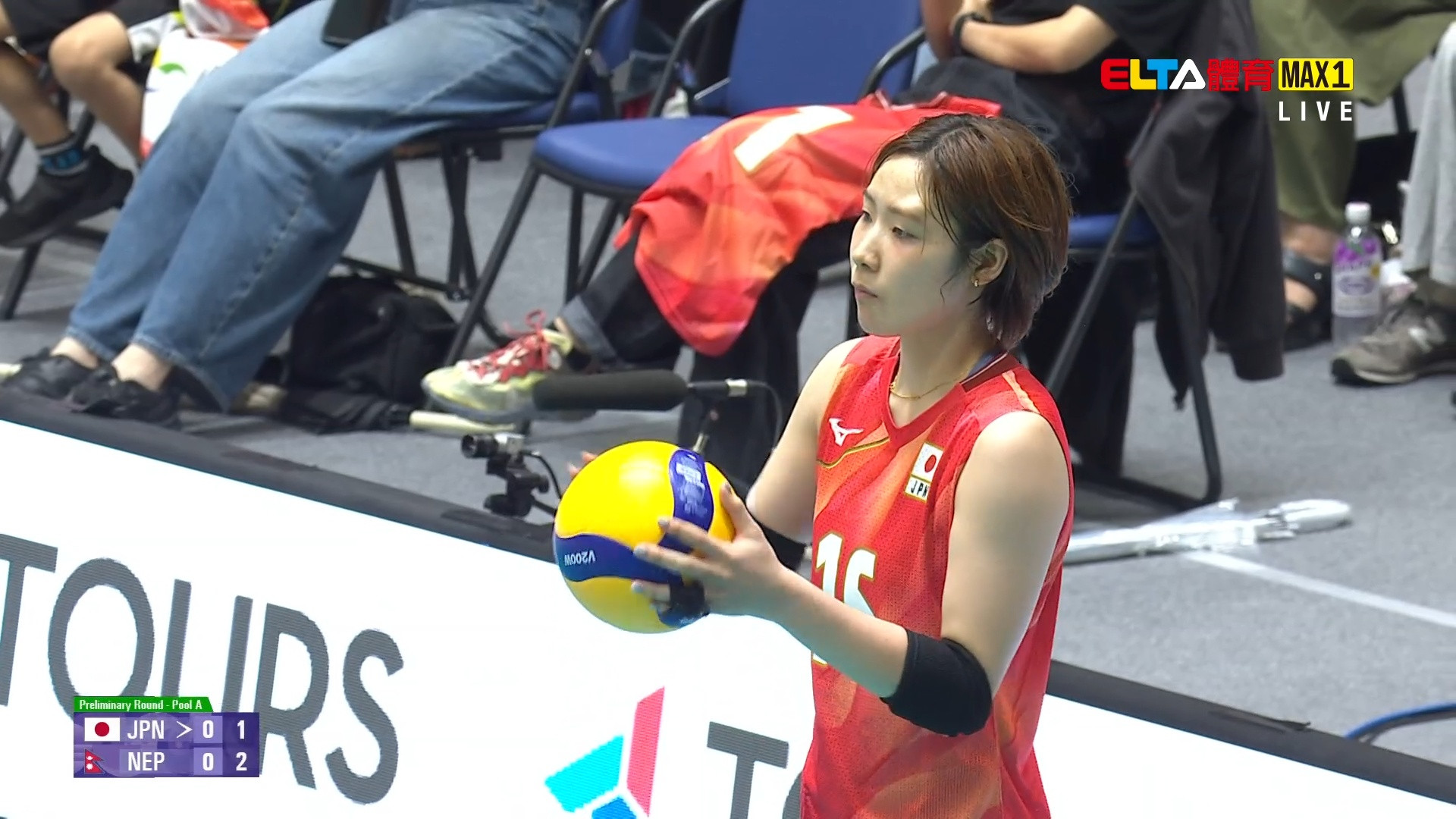 9/16 亞運 日本VS尼泊爾 排球 女子預賽(原音)