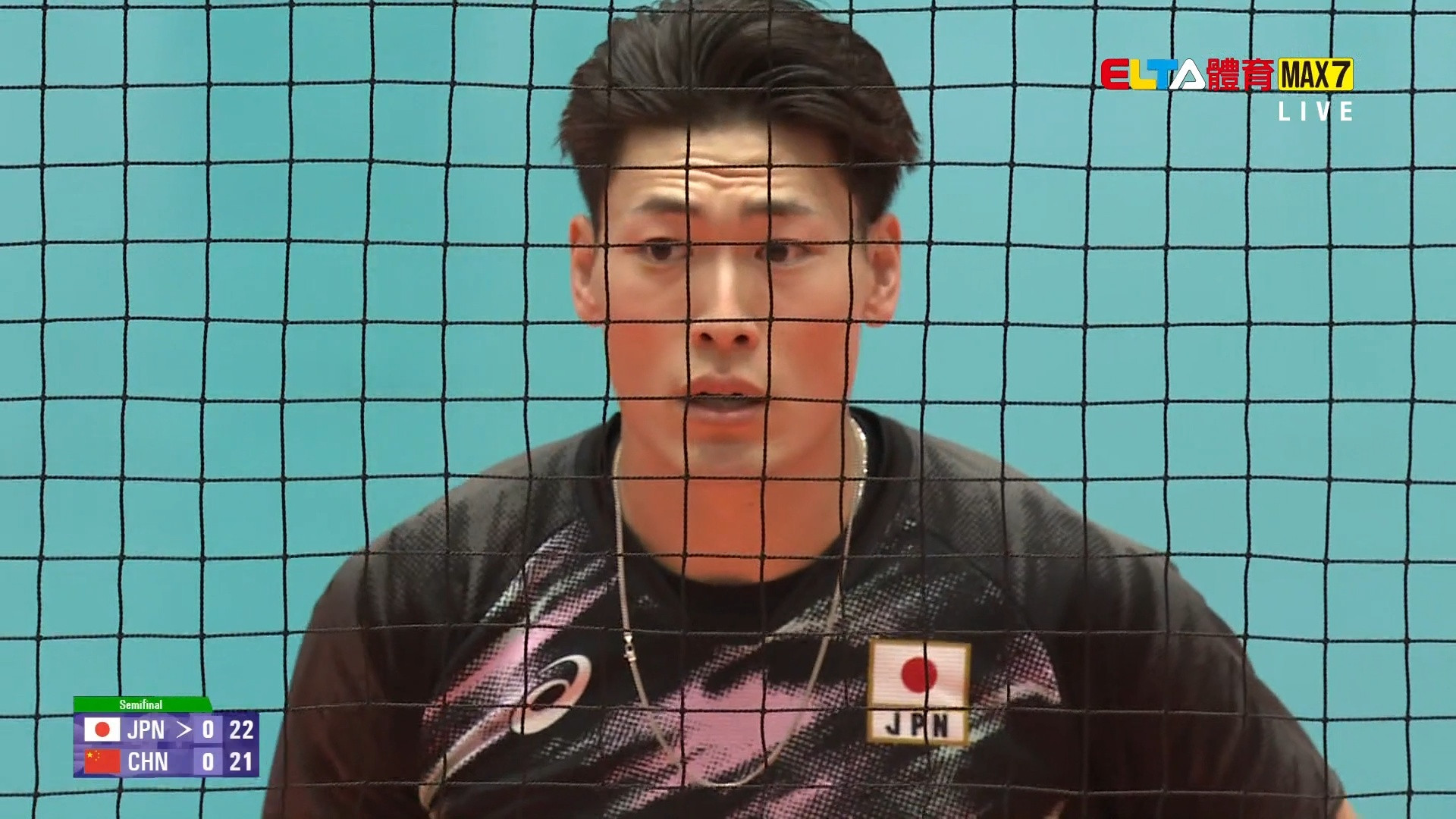10/2 亞運 日本VS中國 排球 男子四強(原音)