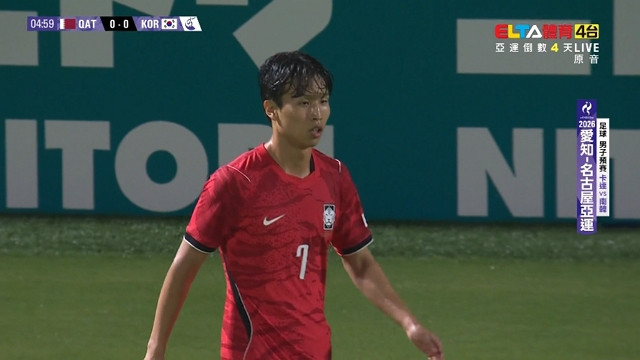 9/15 亞運 卡達VS南韓 足球 男子預賽(原音)