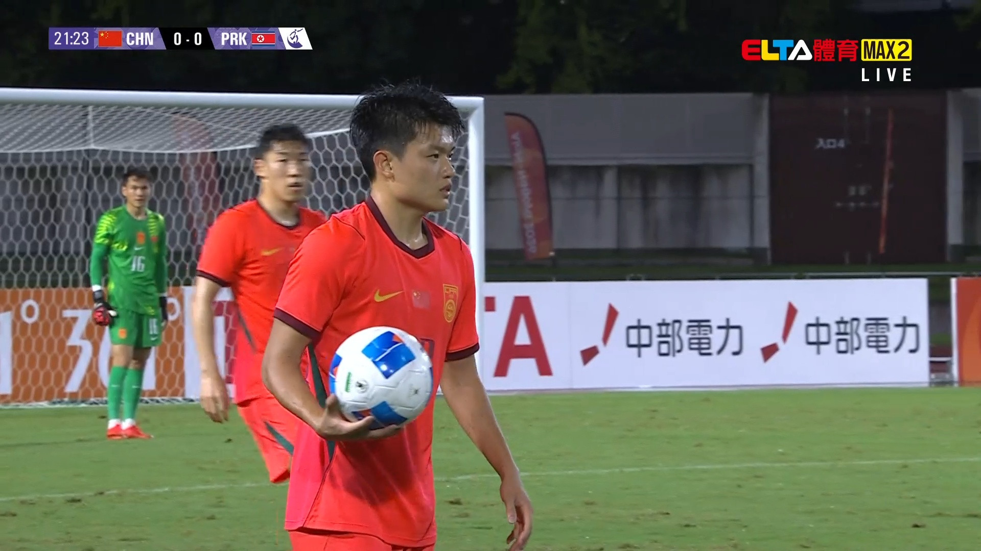 9/16 亞運 中國VS北韓 足球 男子預賽(原音)